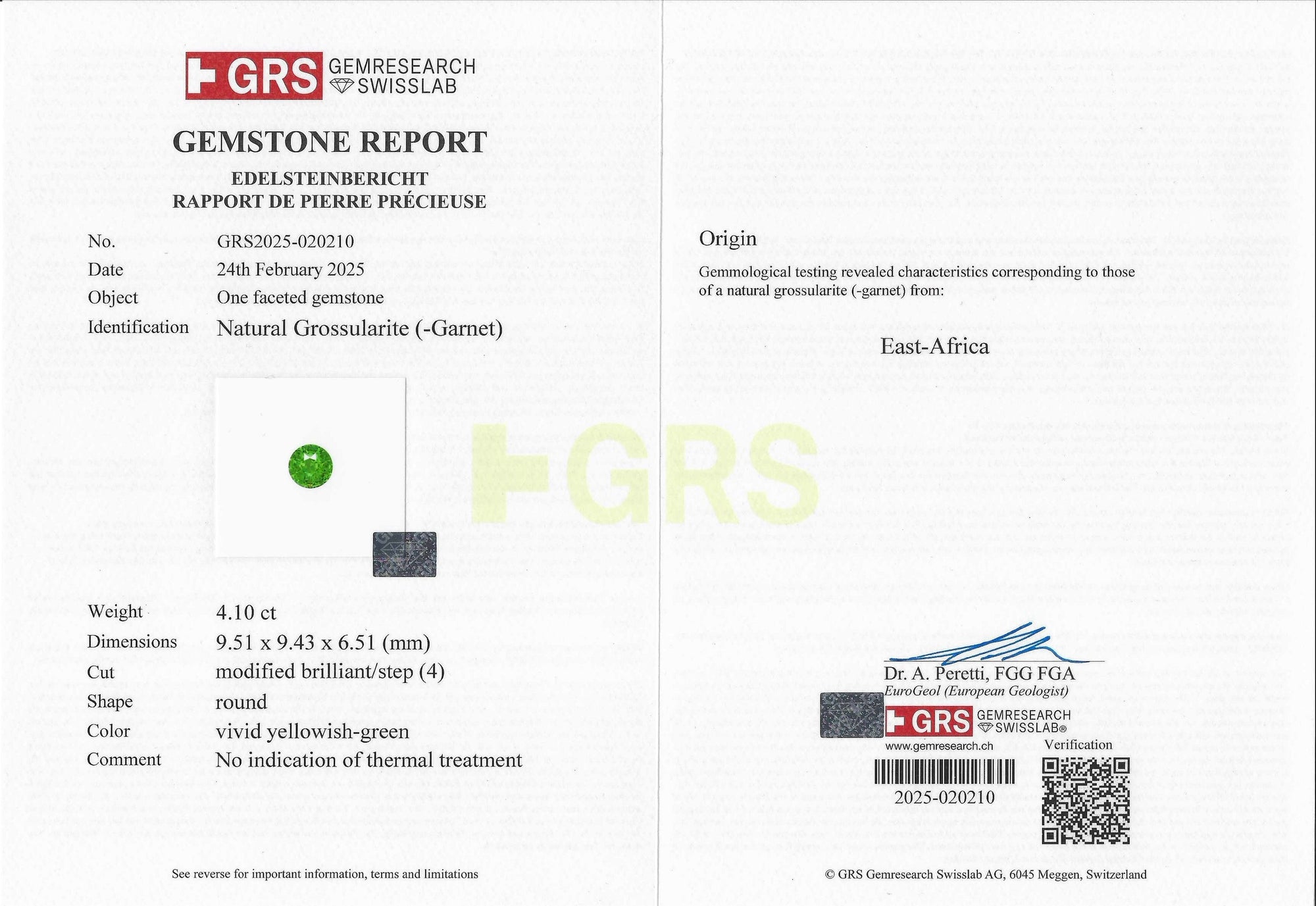 Certificate 1