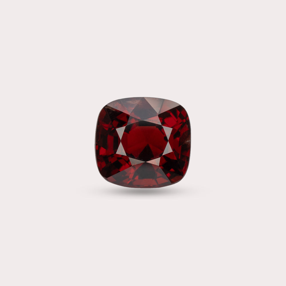 Natural Red Spinel | 3 Carats | Burma | Cushion | Certified