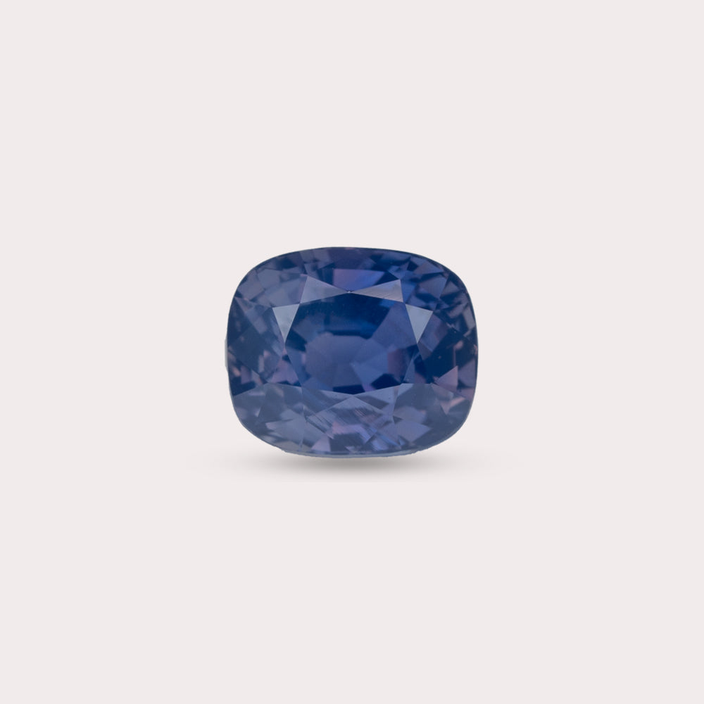Natural Untreated Cornflower Blue Sapphire | 1.67 Carats | Madagascar | Cushion | GRS Certified