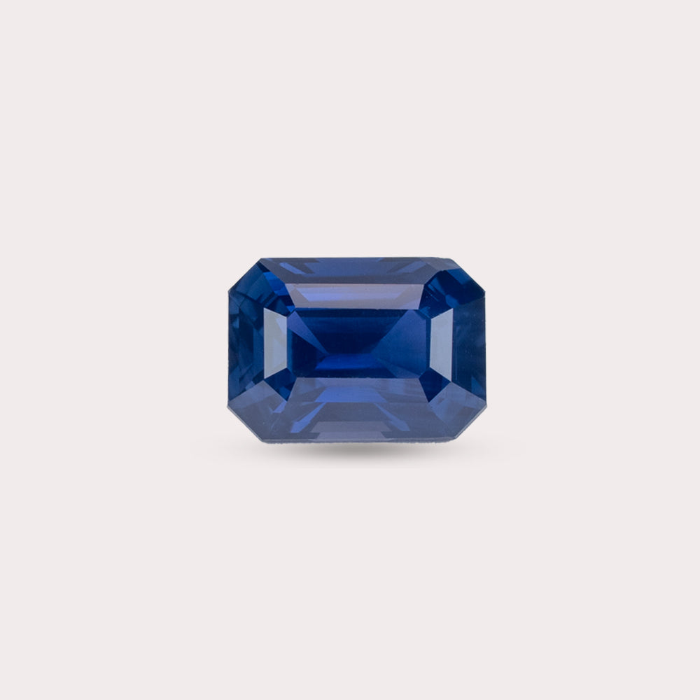 Natural Untreated Blue Sapphire | 1.19 Carats | Madagascar | Octagon | GRS Certified