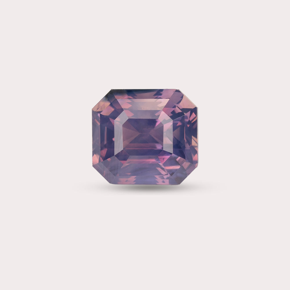 Natural Untreated Velvety Fancy Sapphire | 5.12 Carats | Sri Lanka | Octagon | GRS Certified
