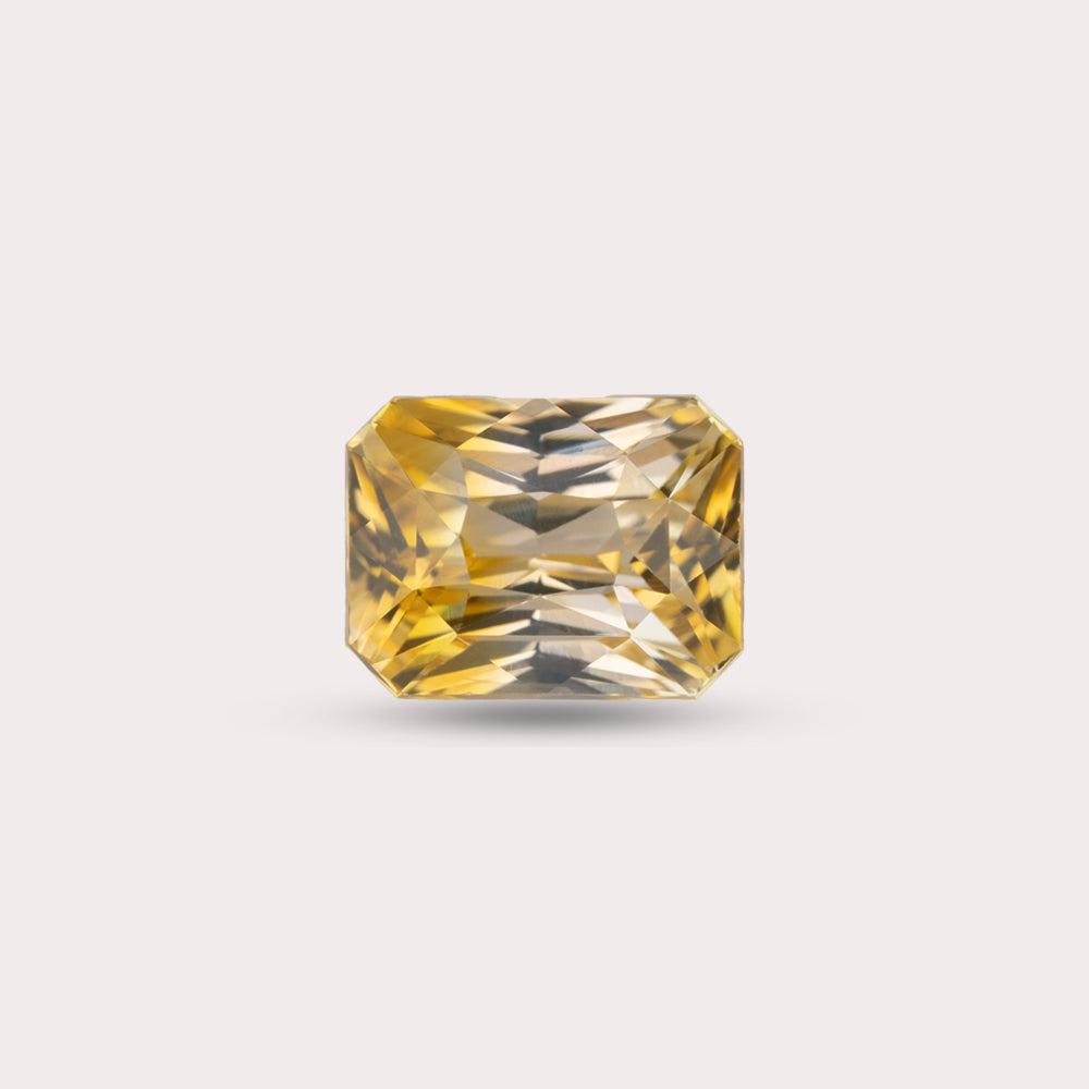 Natural Intense Yellow Sapphire | Heated | 1.61 Carats | Sri Lanka | Certified