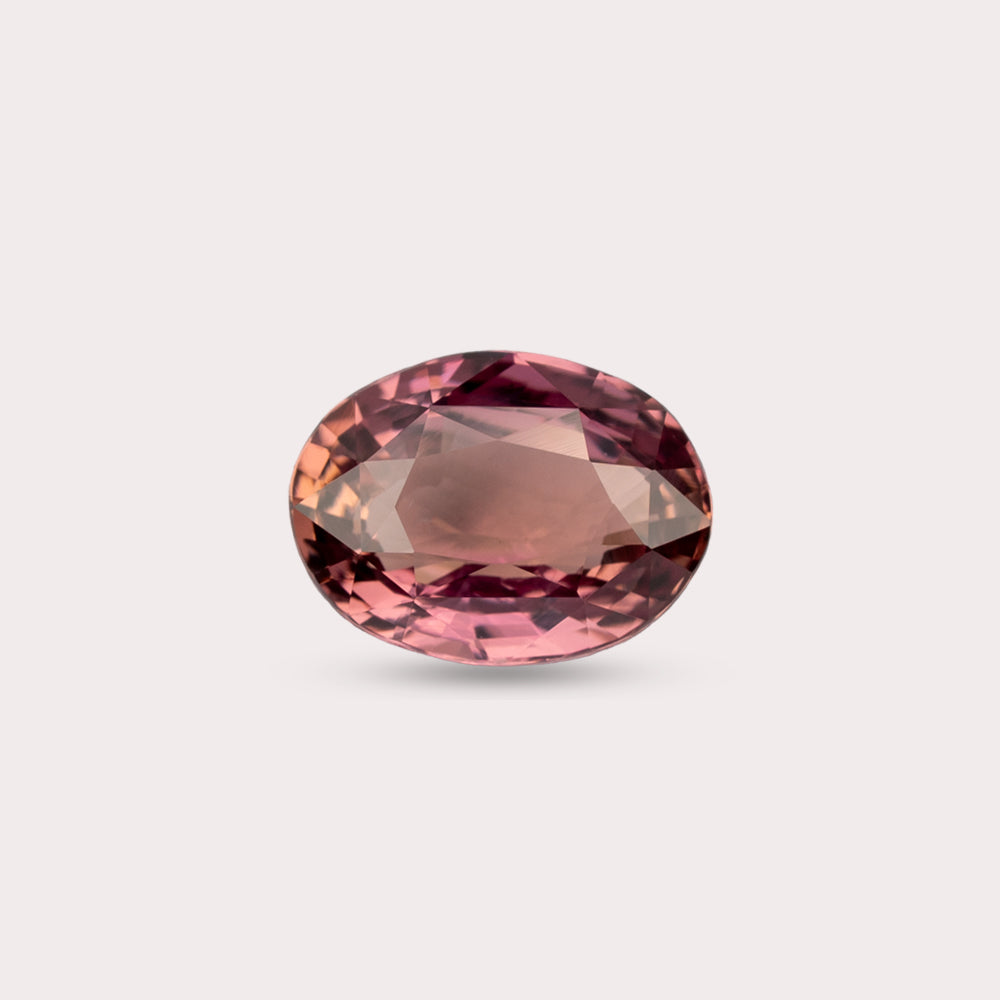 Natural Untreated Padparadscha | 2.03 Carats | Madagascar | Oval | GRS Certified