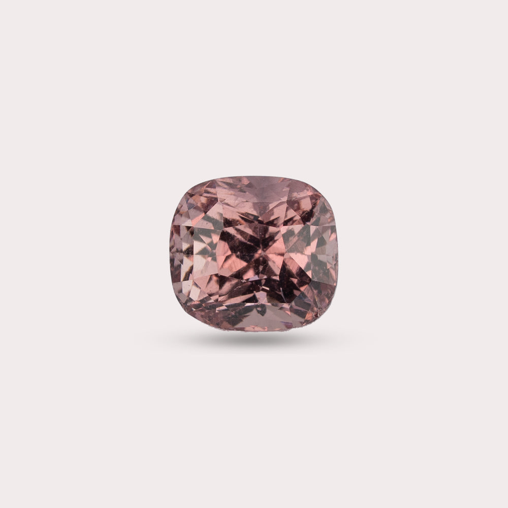 Natural Malaya Garnet | 1.65 Carats | Cushion | Certified