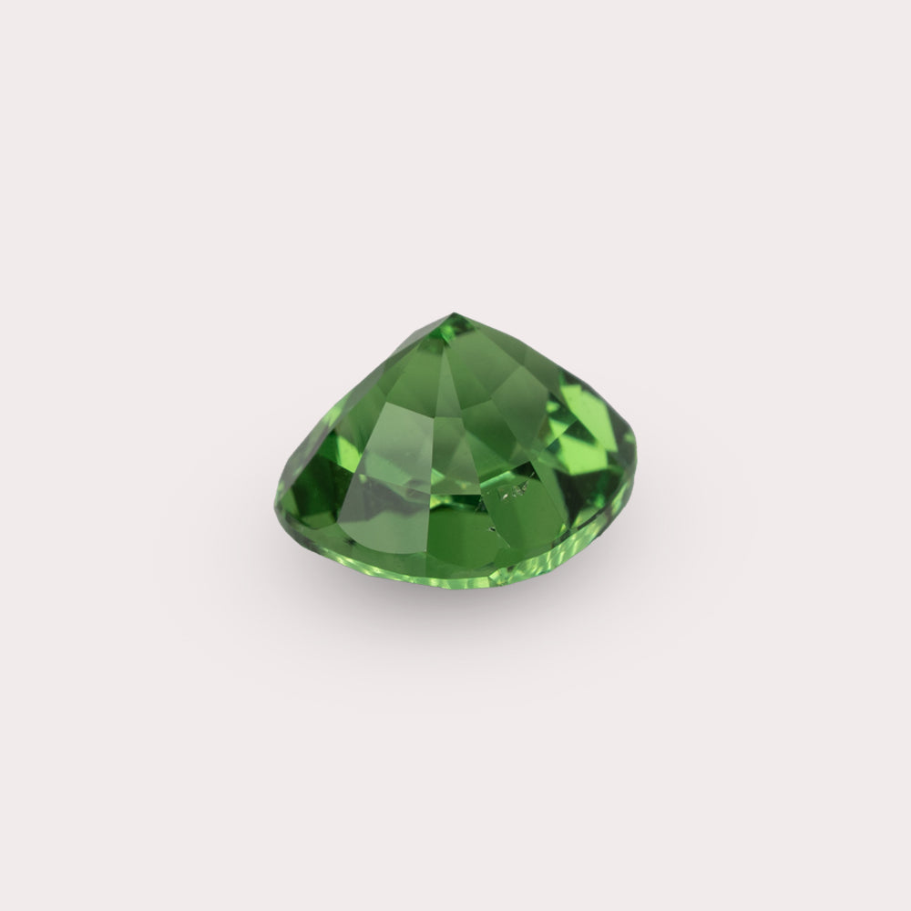 Natural Intense Green Tsavorite | 1.03 Carats | Tanzania | Cushion | Certified