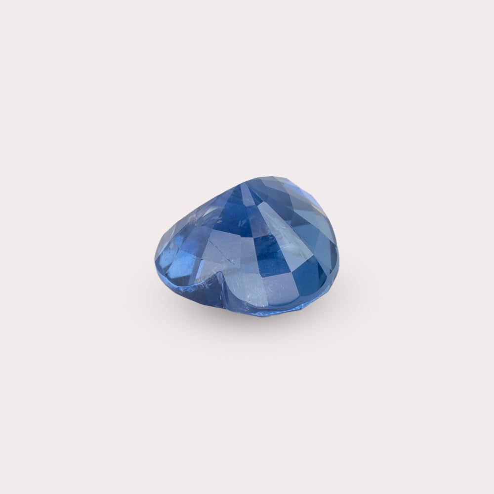 Natural Untreated Cornflower Blue Sapphire | 3.65 Carats | Sri Lanka | Heart | GRS Certified