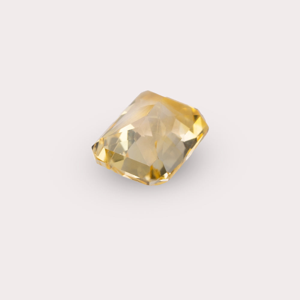 Natural Intense Yellow Sapphire | Heated | 1.61 Carats | Sri Lanka | Certified