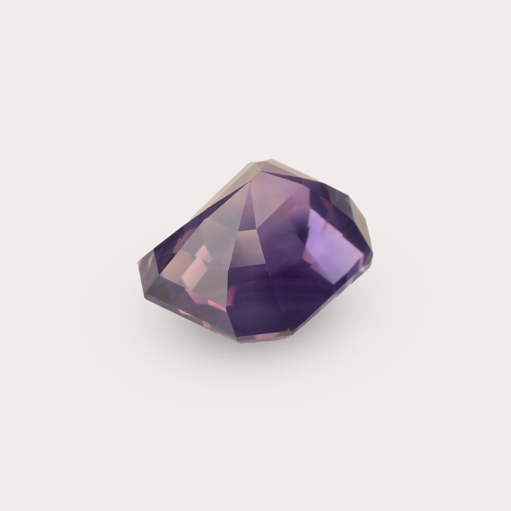 Natural Untreated Velvety Fancy Sapphire | 5.12 Carats | Sri Lanka | Octagon | GRS Certified