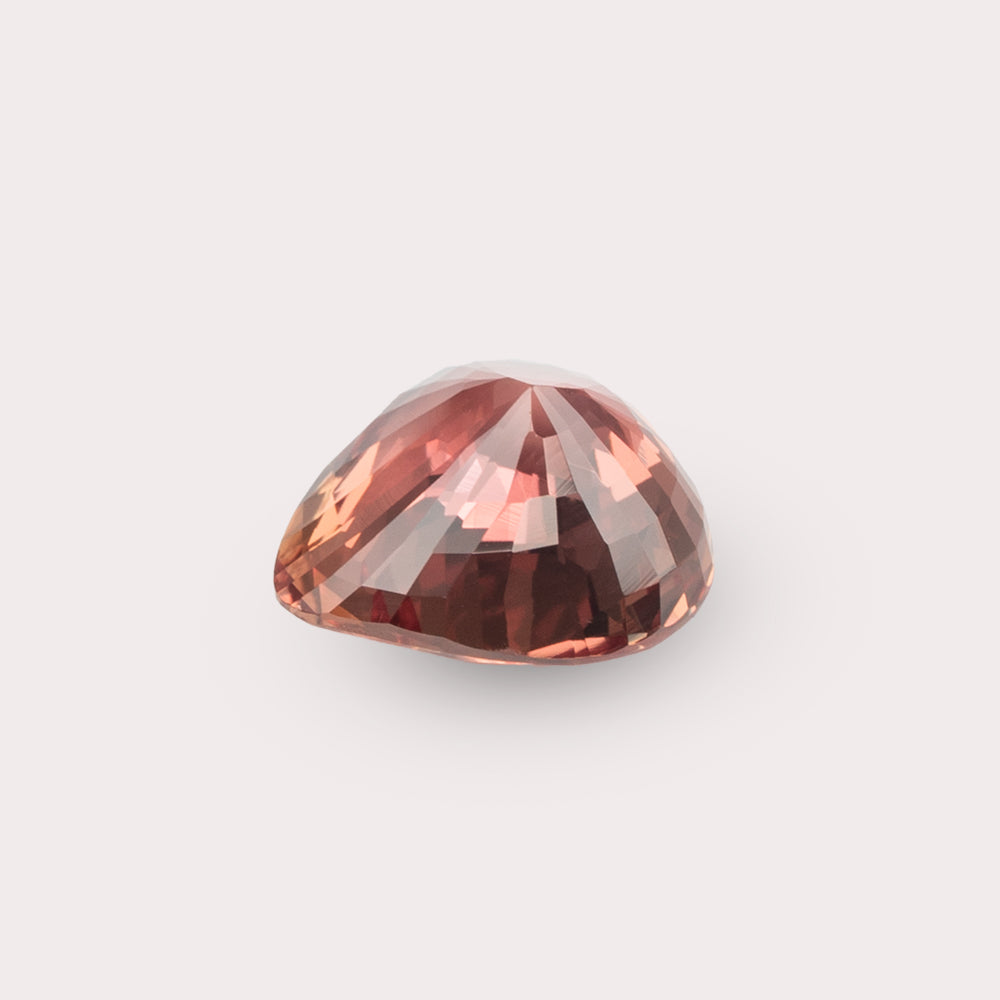 Natural Untreated Padparadscha | 2.04 Carats | Madagascar | Pear | GRS Certified