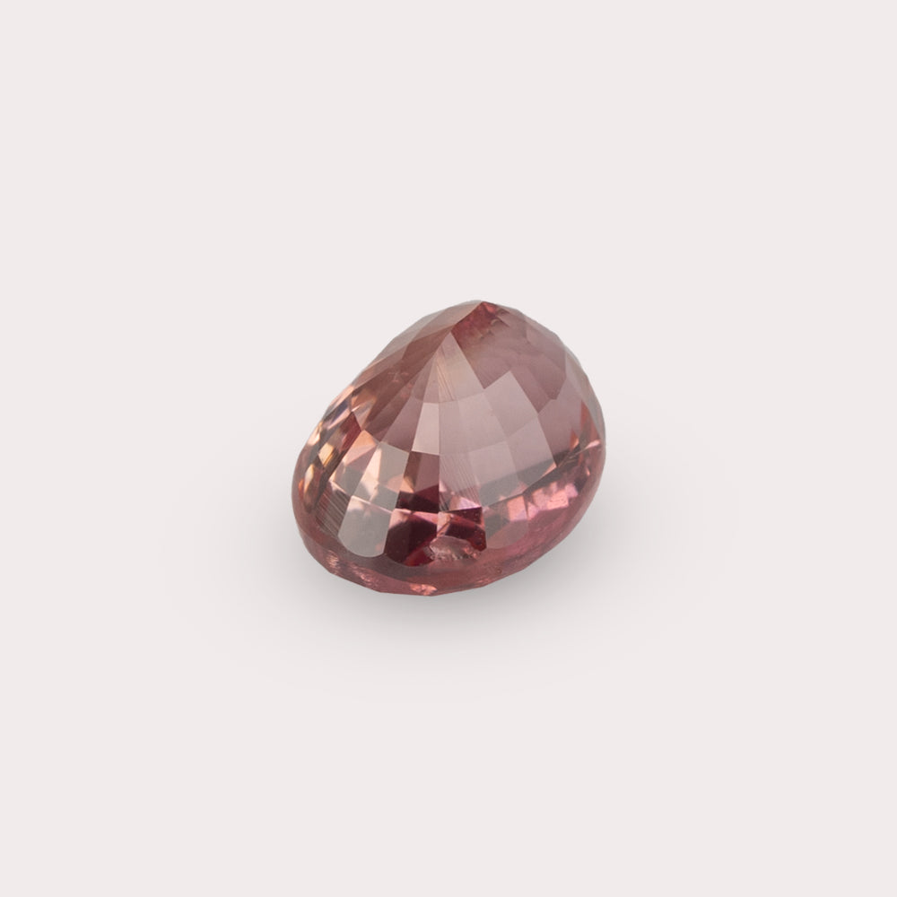 Natural Untreated Padparadscha | 1.09 Carats | Madagascar | Oval | GRS Certified