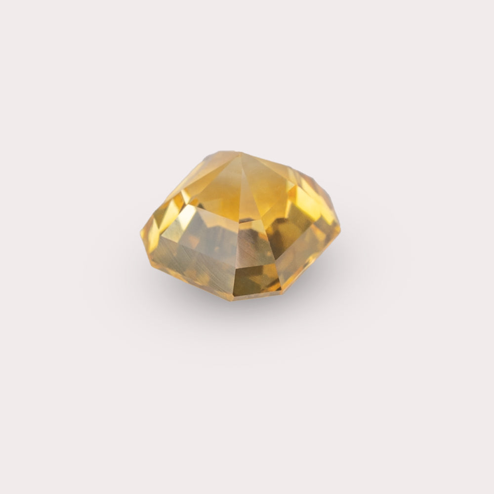 Natural Golden Yellow Sapphire | Heated | 1.02 Carats | Sri Lanka | Octagon | Certified