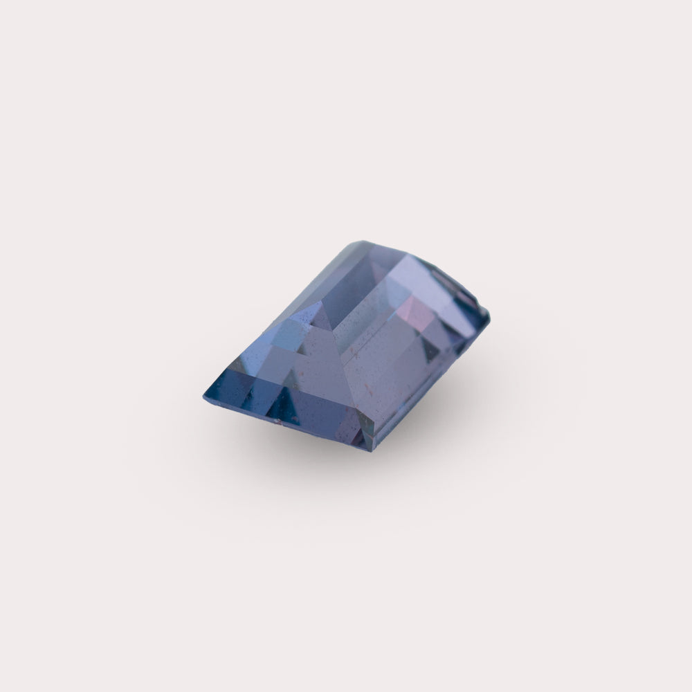 Natural Untreated Lavender Sapphire | 1.08 Carats | Madagascar | Rectangle | Certified