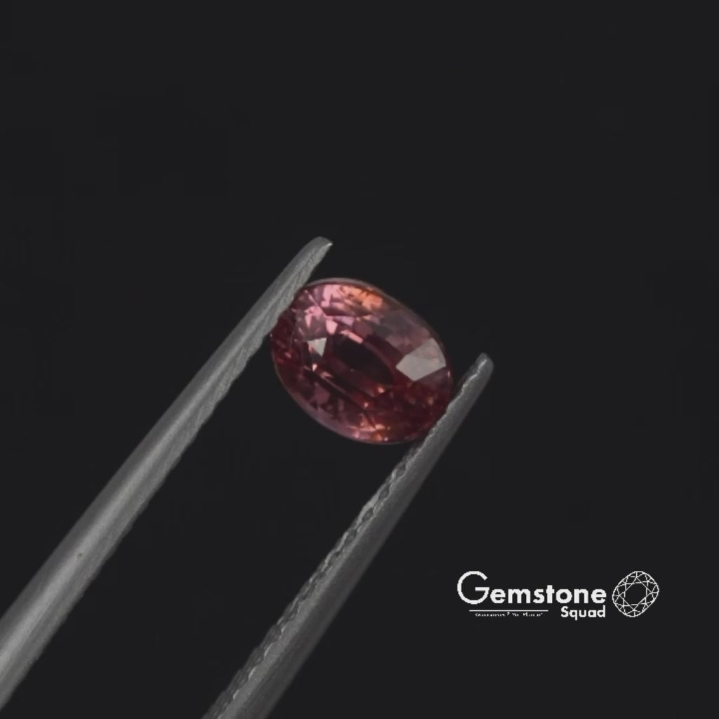 Natural Untreated Padparadscha | 1.09 Carats | Madagascar | Oval | GRS Certified