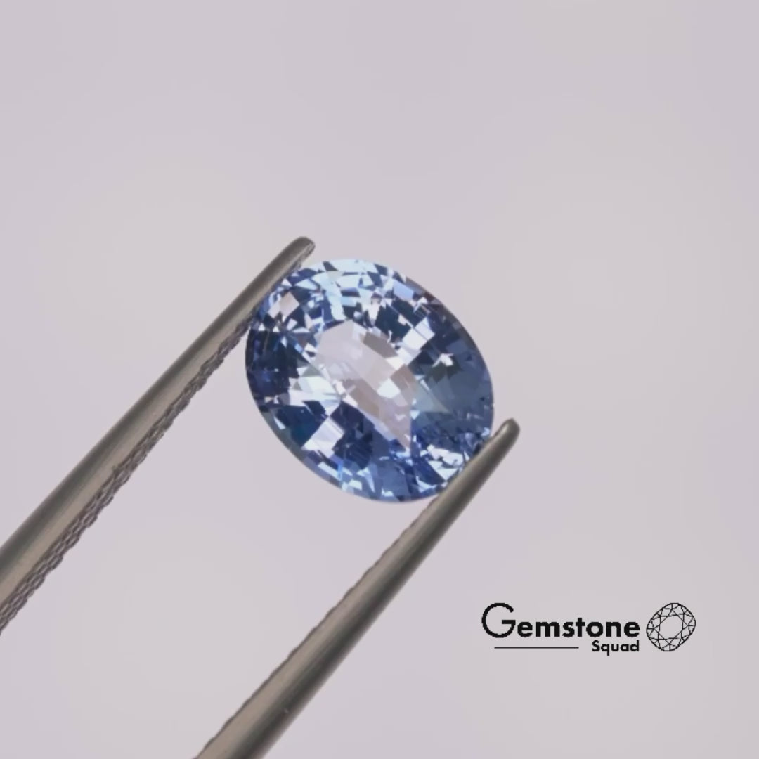Natural Untreated Blue Sapphire | 2.17 Carats | Sri Lanka | Oval | Certified