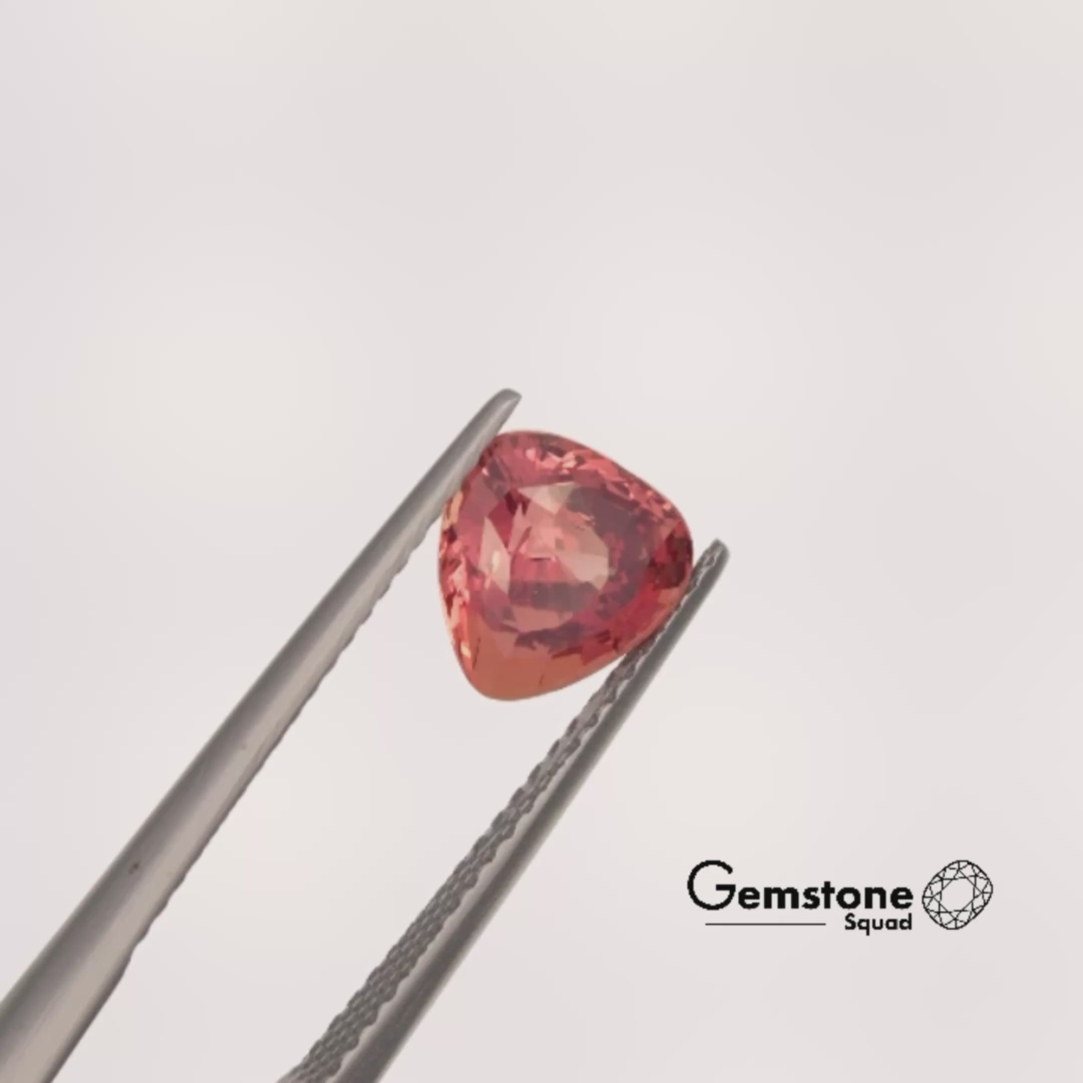 Natural Untreated Padparadscha | 2.04 Carats | Madagascar | Pear | GRS Certified