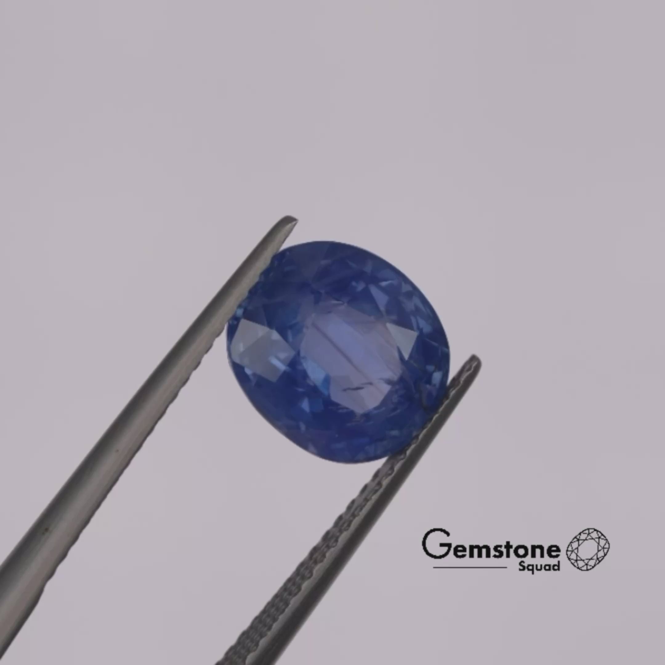 Natural Untreaed Intense Blue Sapphire | 4.51 Carats | Burma | Oval | Certified